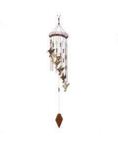 HUMMINGBIRD FLUTTER WIND CHIMES